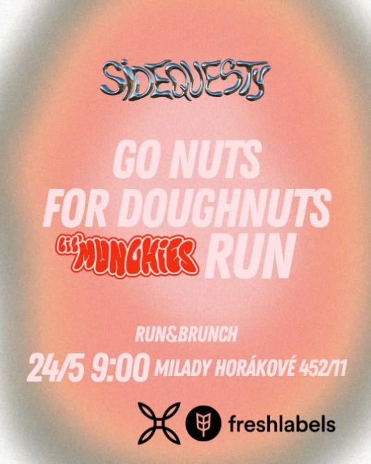 [Praha] - GO NUTS FOR DOUGHNUTS RUNQUEST x Freshlabels